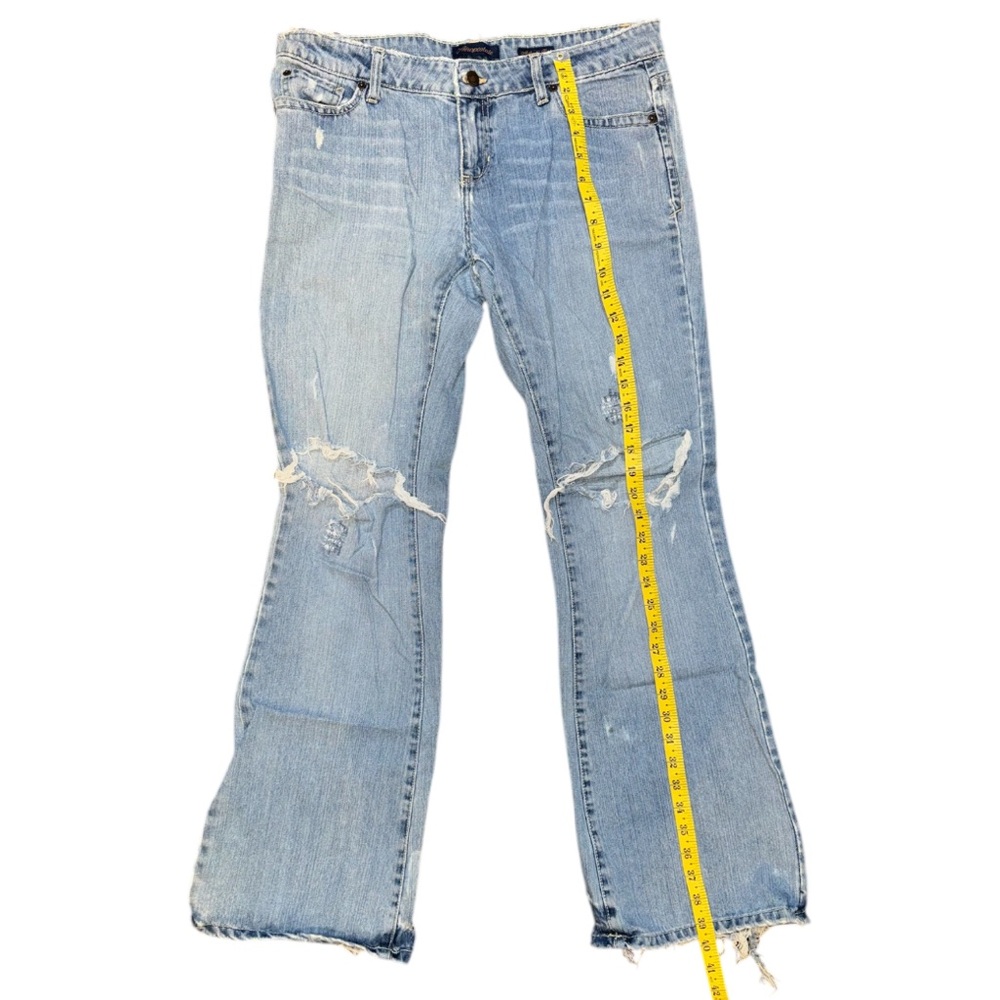 Light Blue Distressed Jeans - Picture 13 of 16